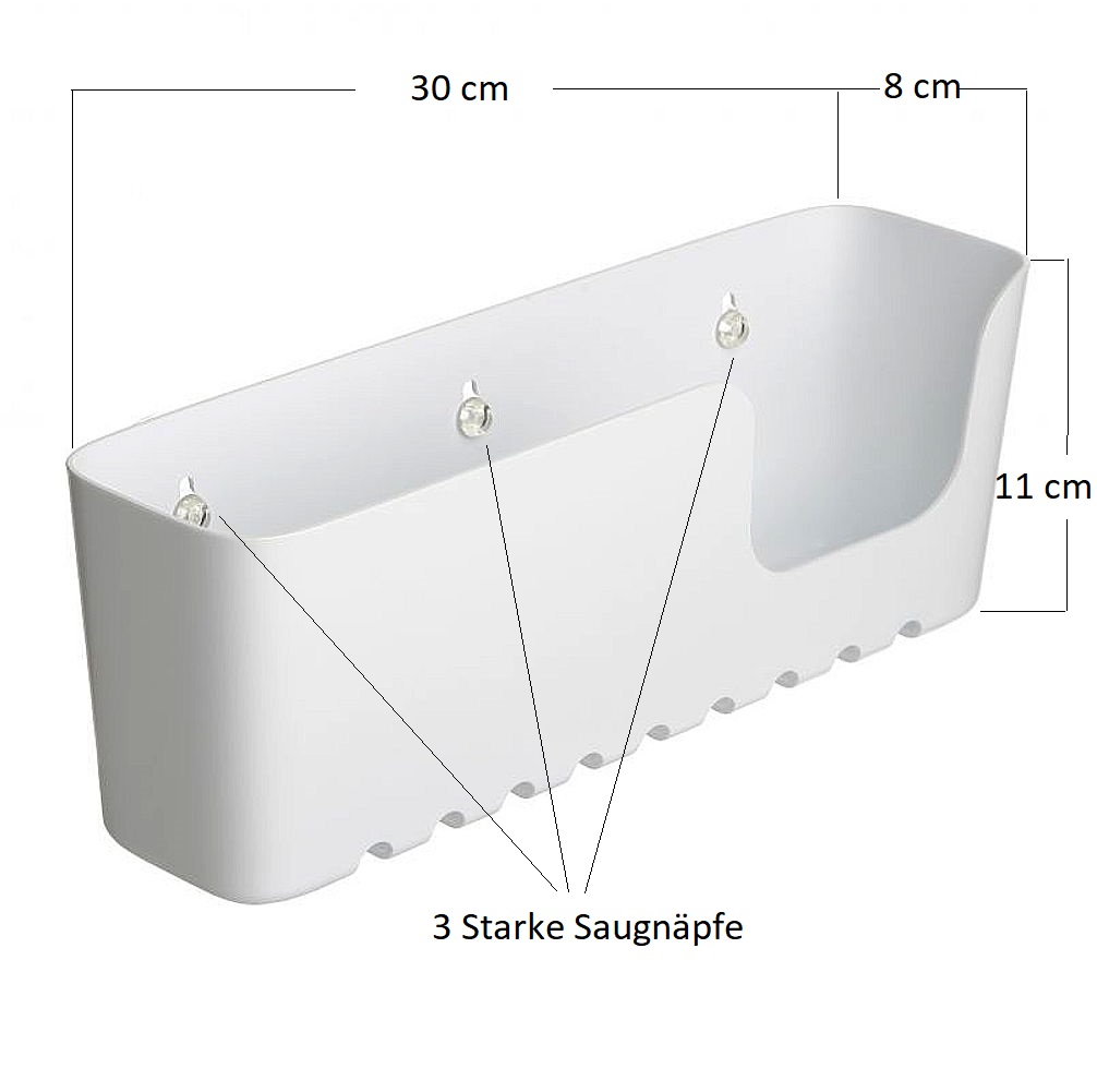 Deckelhalter ohne Bohren Küchenablage Halter für Deckel Innentür