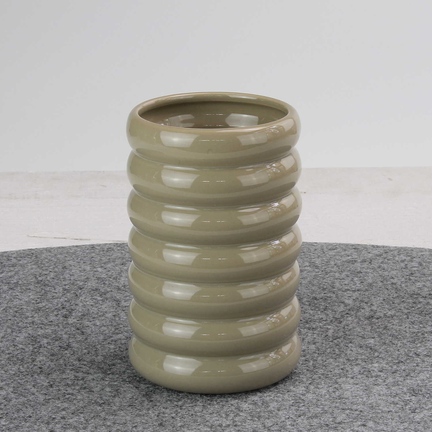 Badset Keramik beige von KLEINE WOLKE Badzubehör Badaccessoires