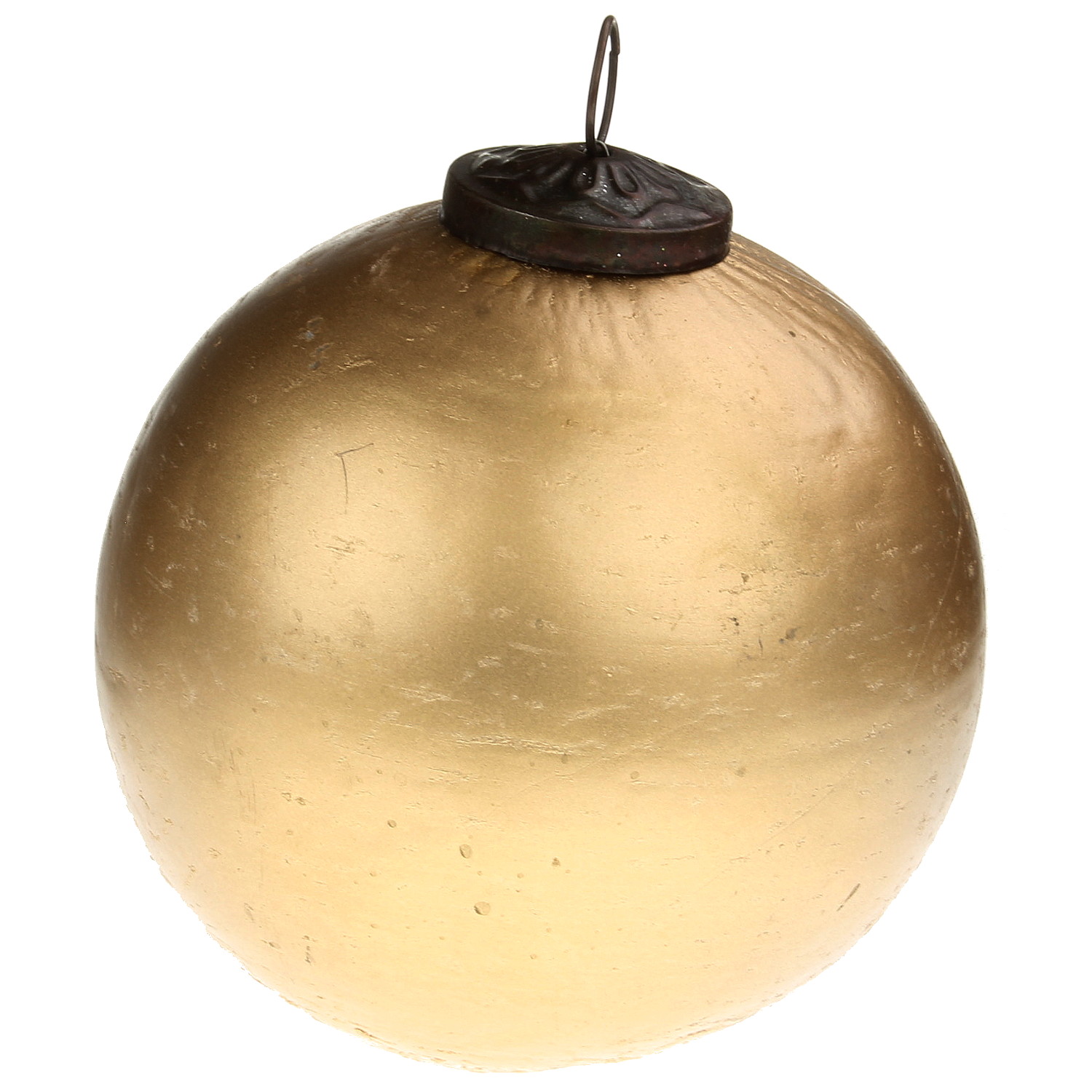 Weihnachtskugel XXL gold Christbaumkugel Weihnachtsdeko Edler
