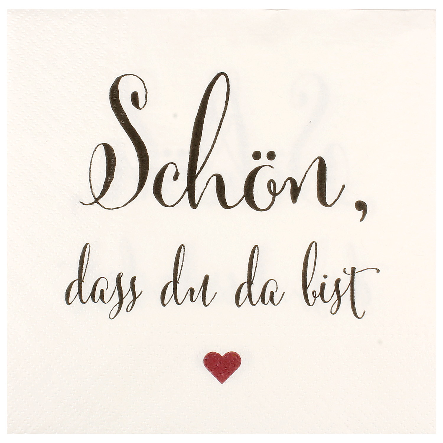 Servietten 2er Pack (40 Stück) Spruch Geburtstag Party Papierserviette