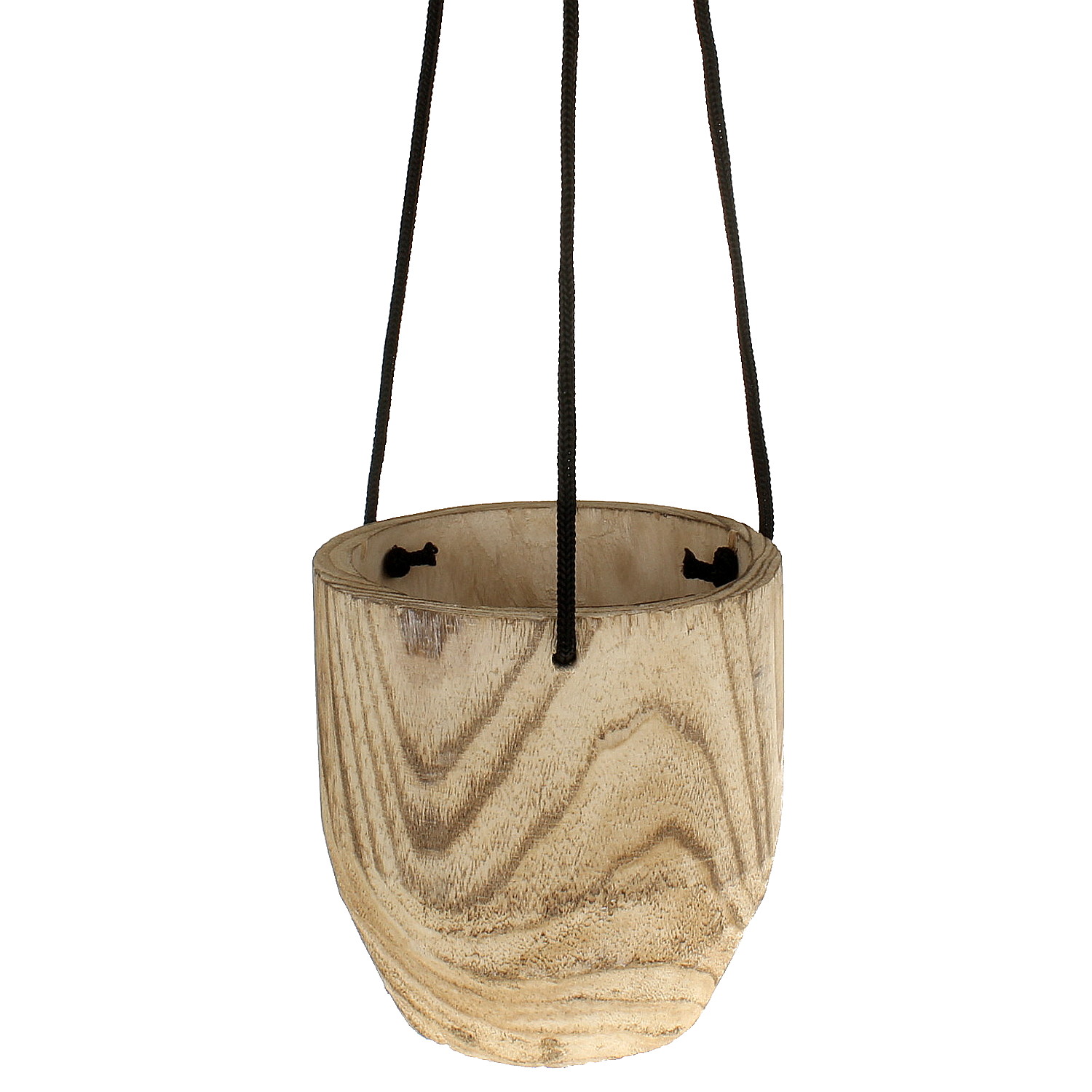 Hängeblumentopf Holz Hängeampel Blumentopf hängend Pflanztopf