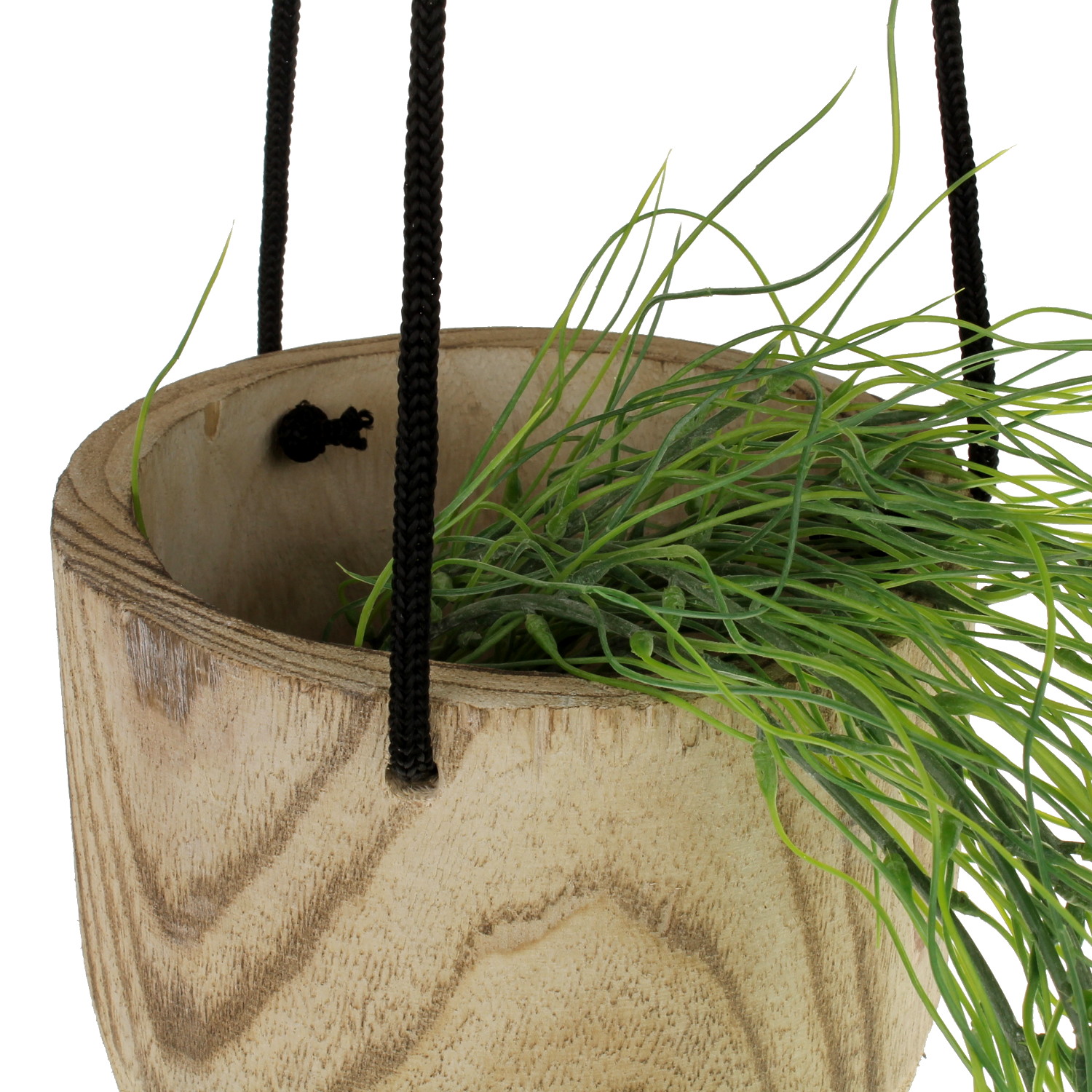 Hängeblumentopf Holz Hängeampel Blumentopf hängend Pflanztopf